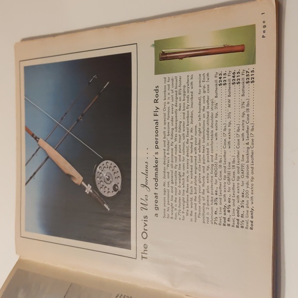 Vintage Orvis 1969 Catalog Fishing Tackle With Bonus Blank Order Form - Picture 2 of 6